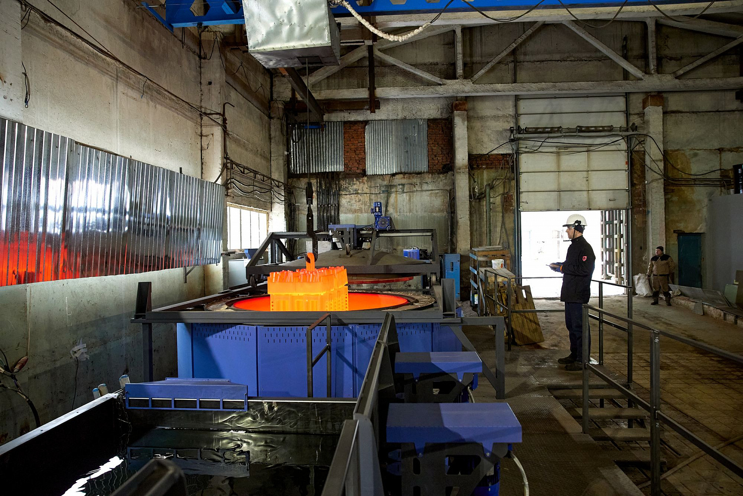 Термообработка (цементация, отжиг)